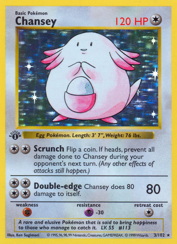 Card art: Chansey